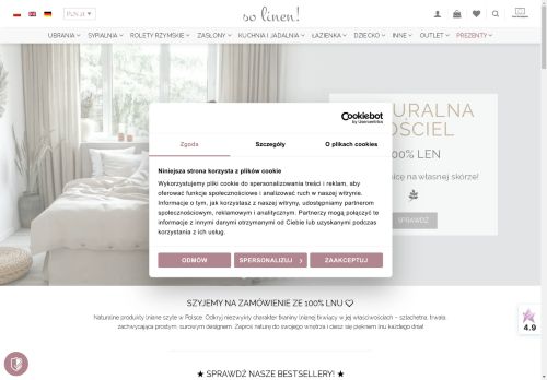 So linen! Monika Różańska Nina Wojciechowska s.c.